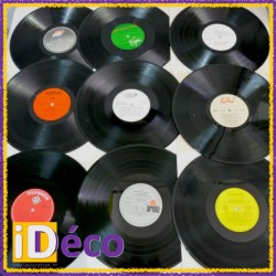 Horloge disque Vinyl 33T...